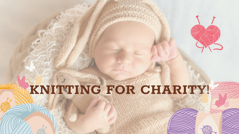 Knitting for charity!