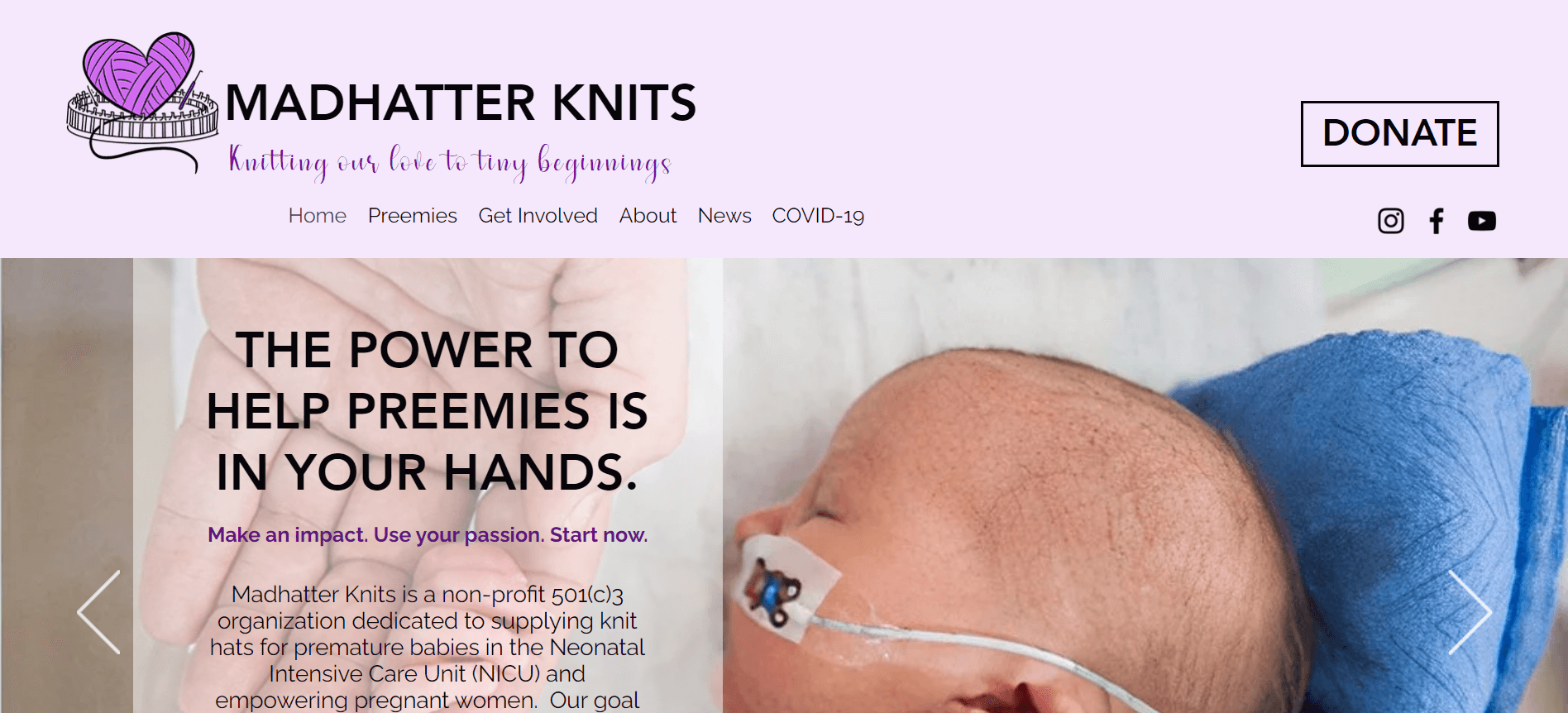Madhatter knits homepage