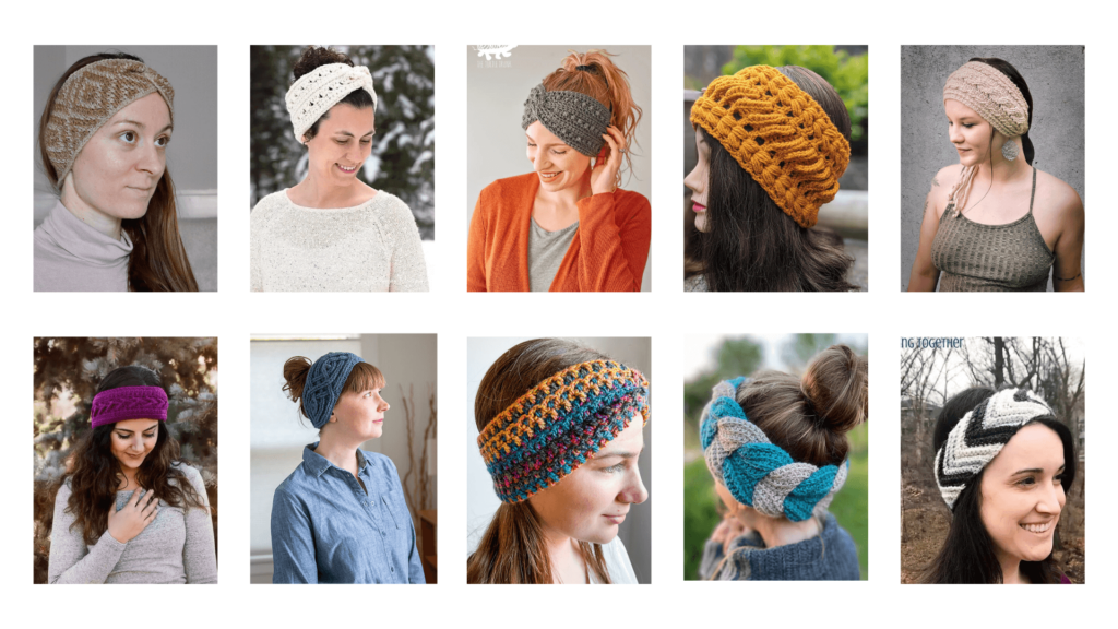 Crochet headband pattern