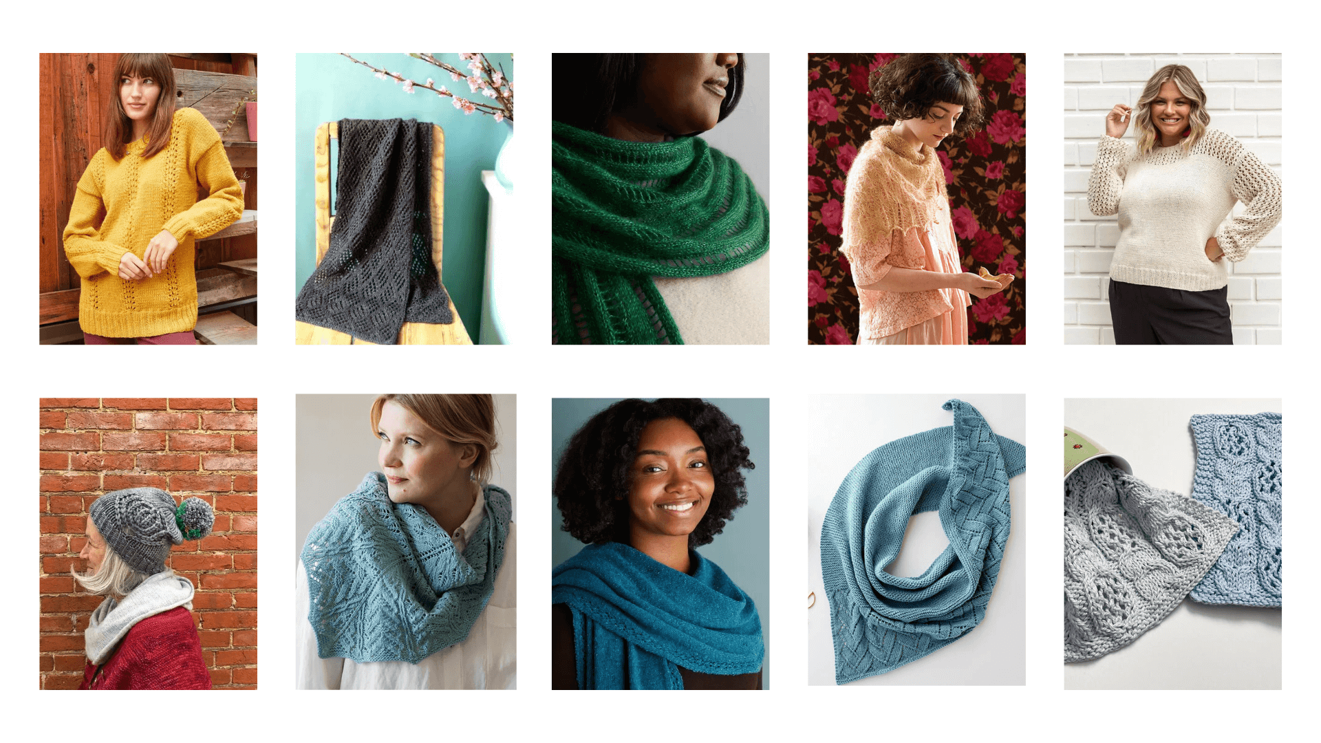 10 Free Simple Lace Knitting Patterns for Beginners!