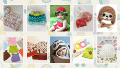 Baby hat crochet patterns