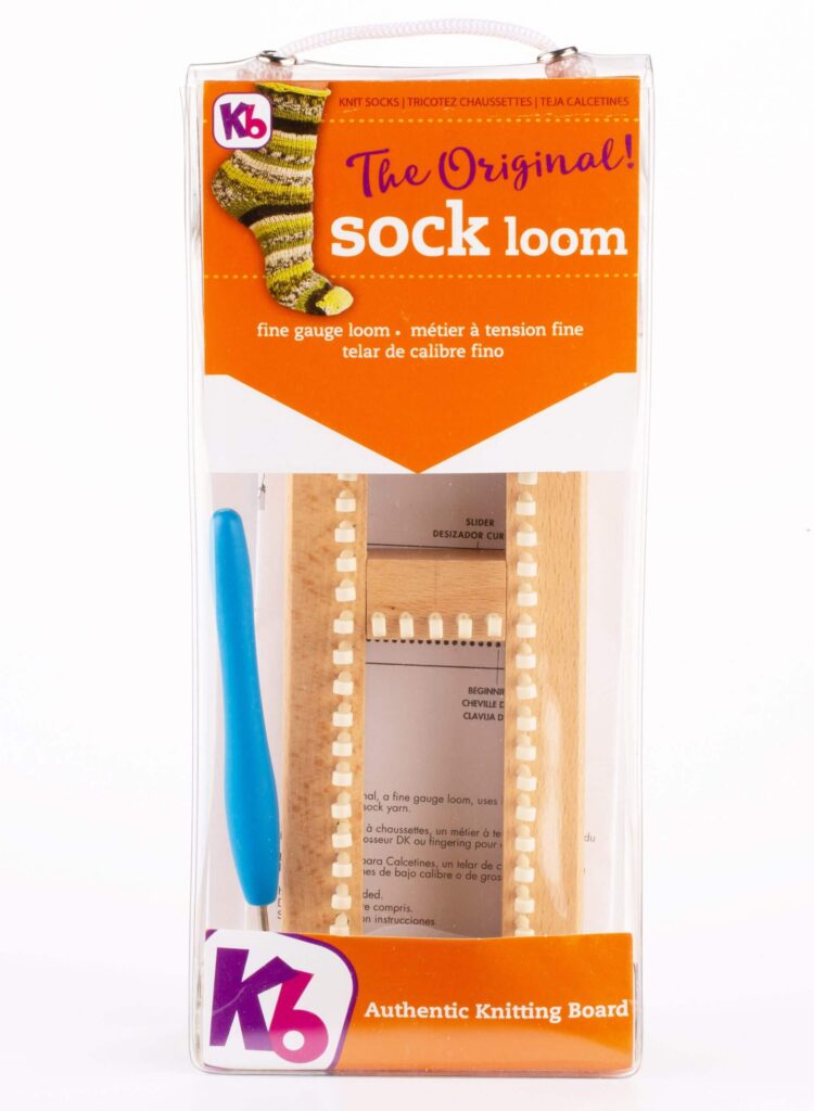 Sock knitting loom
