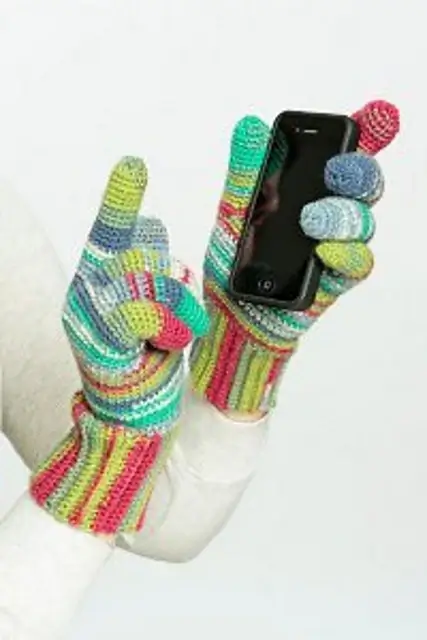 Super Fine Weight Crochet Gloves
