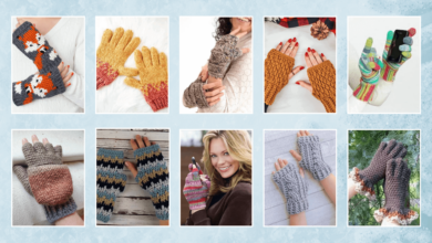 Free crochet gloves patterns!