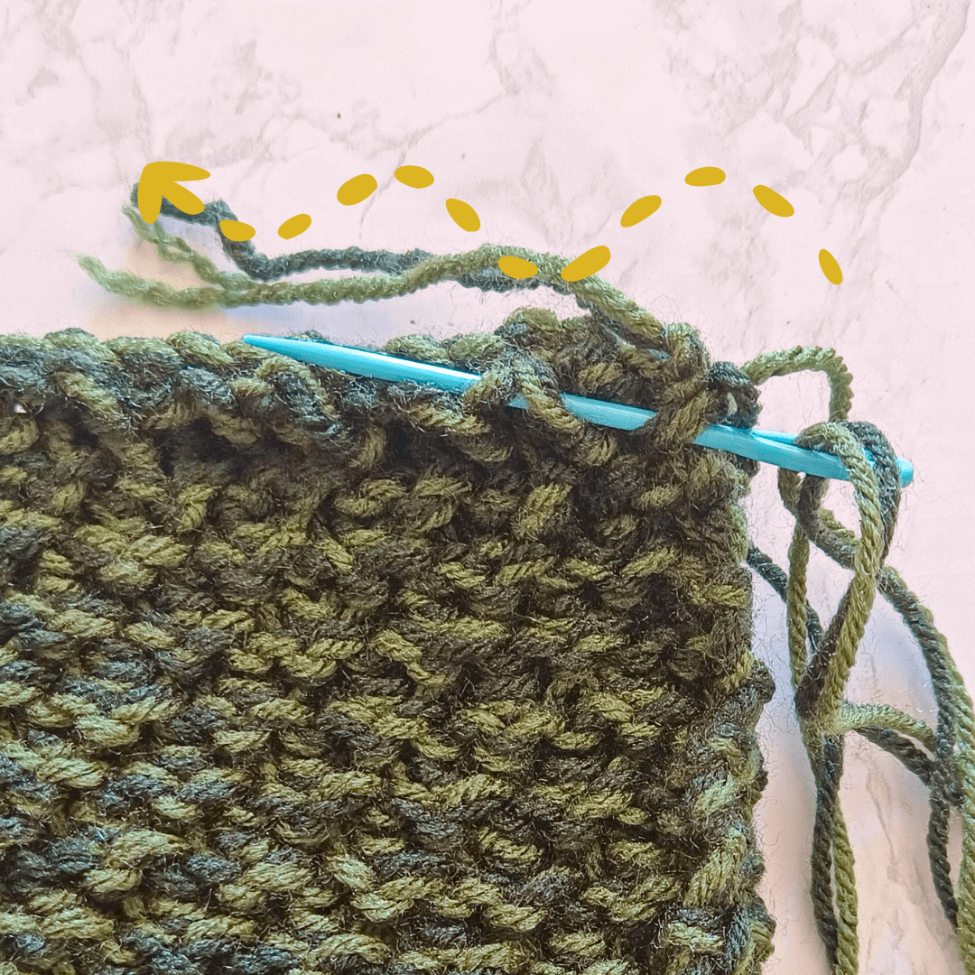 Free Loom Knit Scarf Pattern: The Mossy Forest Path Infinity Scarf ...
