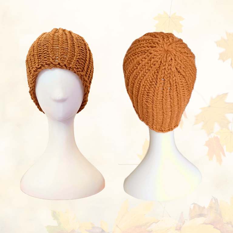Easy 3-Step Toque Knitting Pattern: The Brimless Loom Knit Ribbed Toque ...