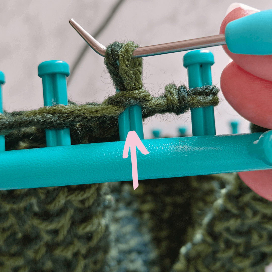 Free Loom Knit Scarf Pattern: The Mossy Forest Path Infinity Scarf ...