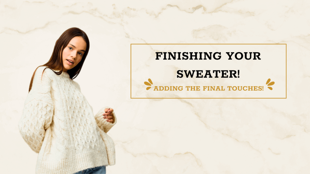 How to knit a sweater for beginners