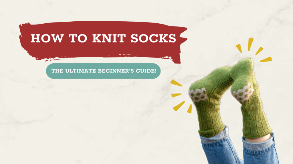 How to knit socks