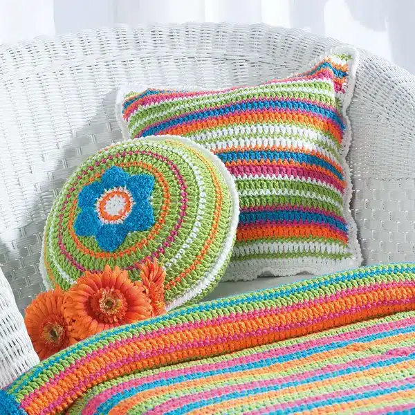 Patio Pillows: Round Pillow