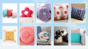 knitted pillow patterns