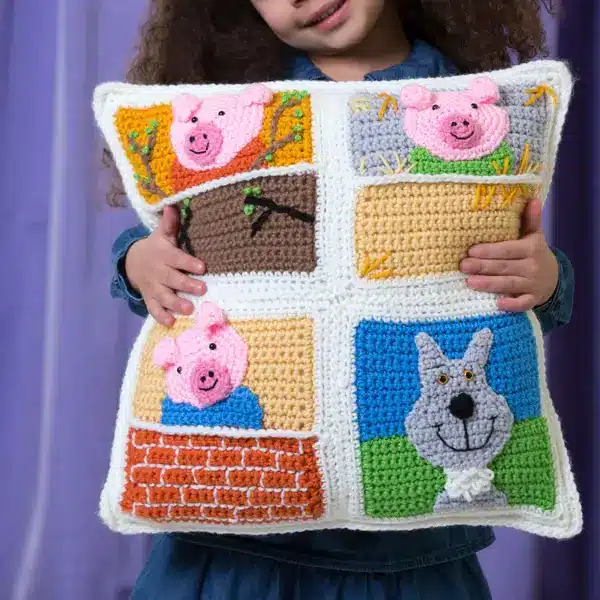 Three Little Pigs Pillow