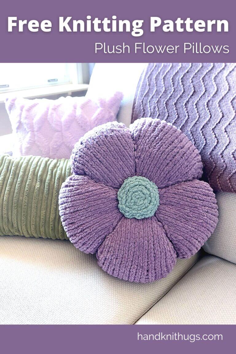 Plush Flower Pillow