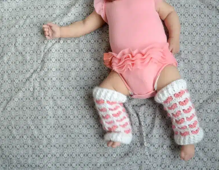 Heart Stitch Leg Warmers