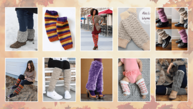 leg warmer crochet patterns