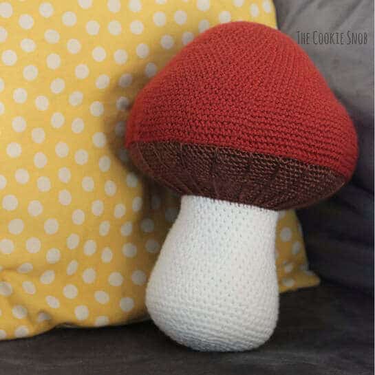 Mushroom Throw Pillow