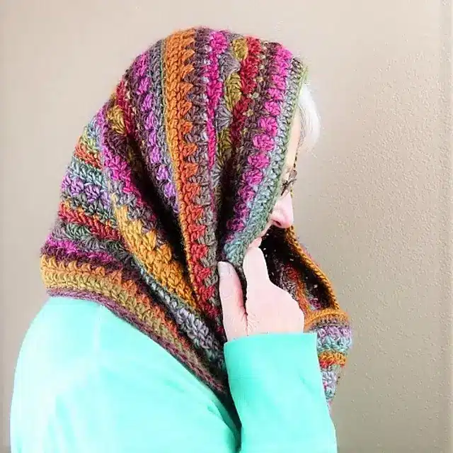  Sweet Harmony Hooded Cowl