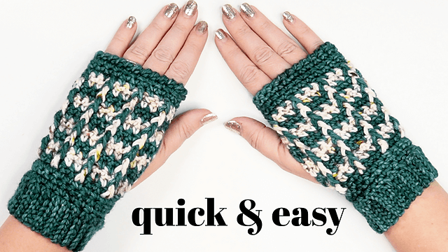 Quick and Easy Wrist Warmers