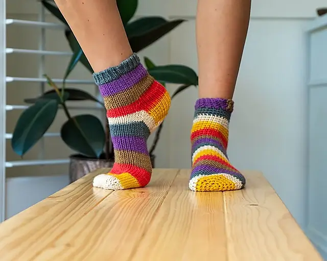 Beginner Felici Knit Socks