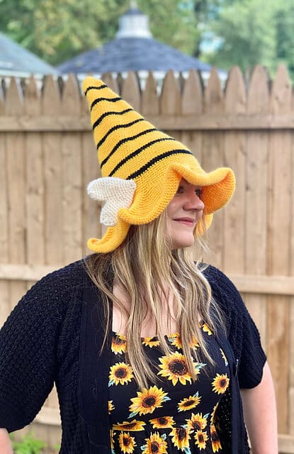 Bumble Bee Witch Hat