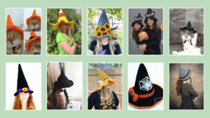 crochet witch hat patterns