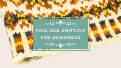 fair isle knitting for beginners