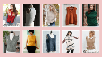 knit vest patterns