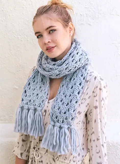 Easy Lace Scarf