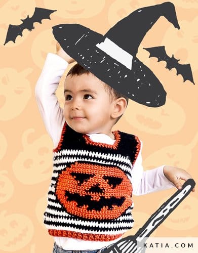 Halloween Pumpkin Waistcoat