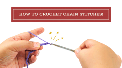 How to chain stitch