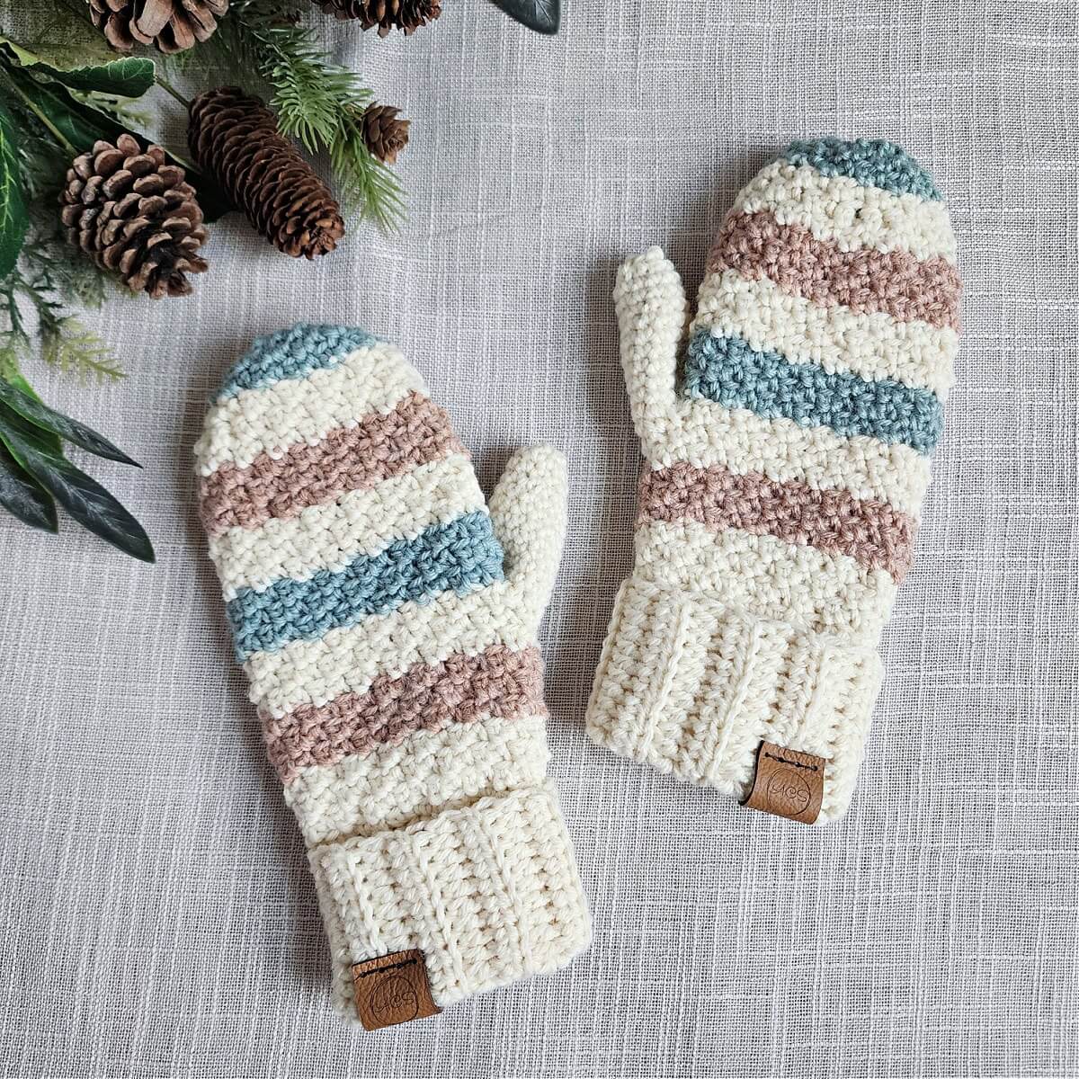 Easy Crochet Mittens