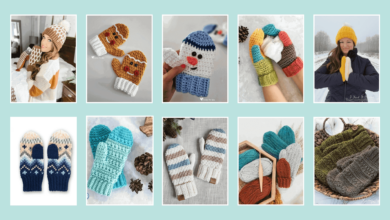 Crochet mitten patterns