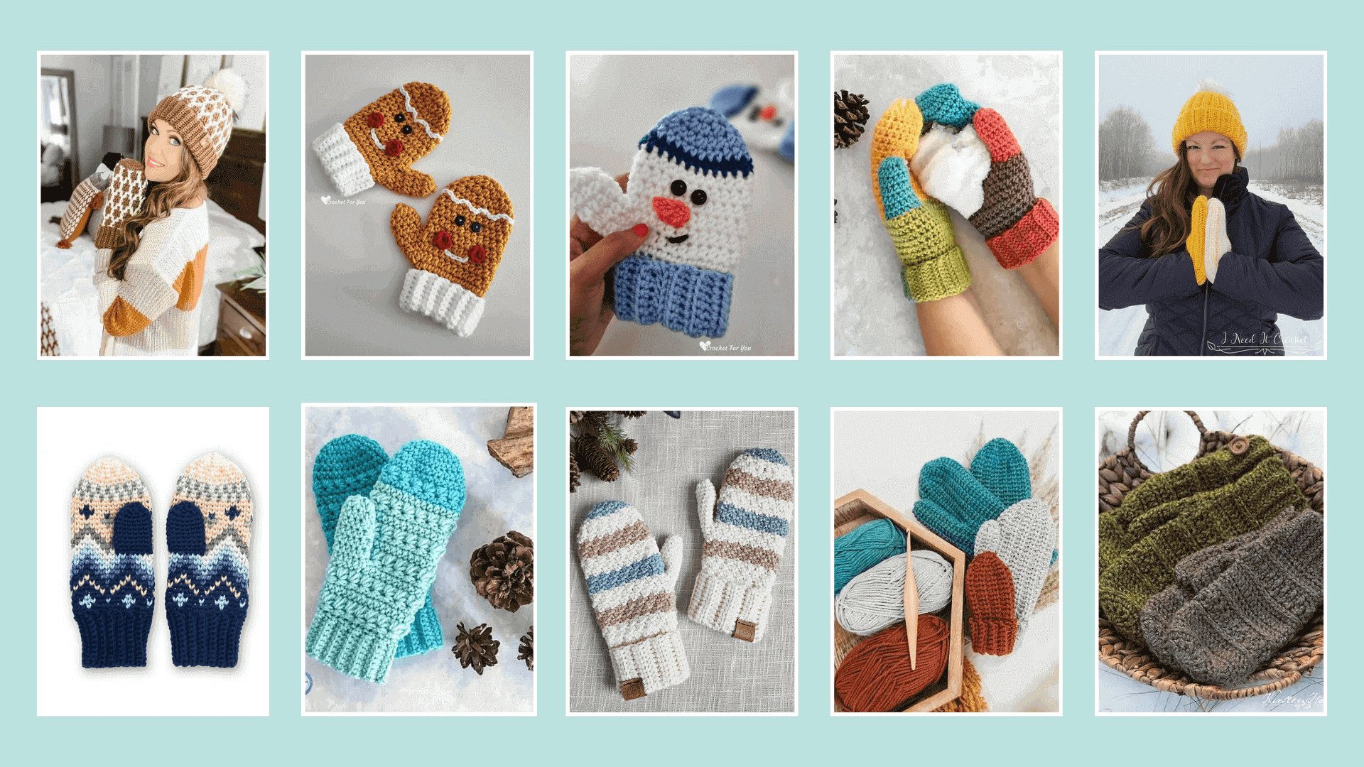 Enjoy these 12 Free Cozy Crochet Mitten Patterns! - Knitting.com