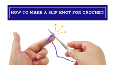 how to make a slip knot for crochet