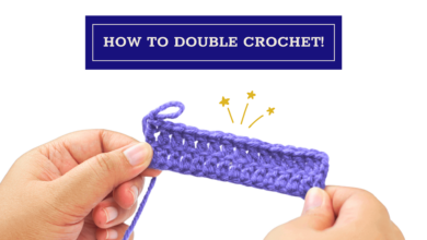 double crochet stitch