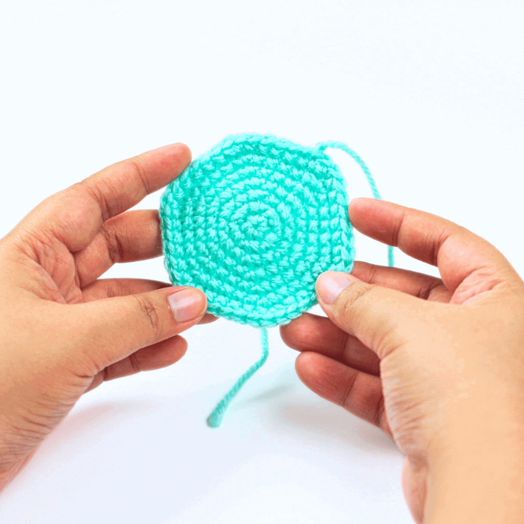 how to crochet a circle