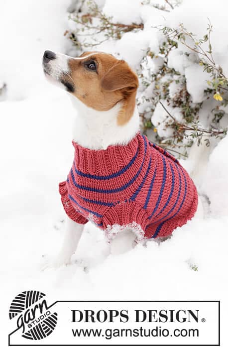 Striped Dog Sweater