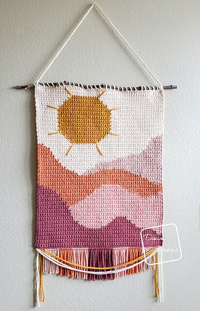 Painted Hills Wall Hanging