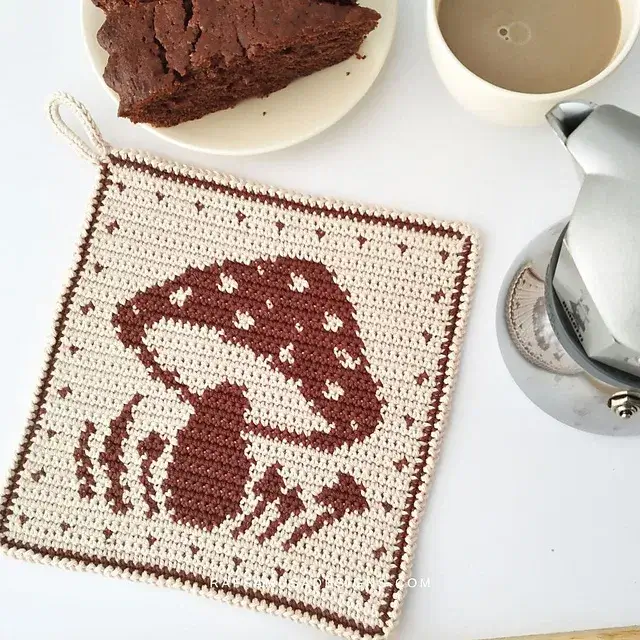 Mushroom Potholder