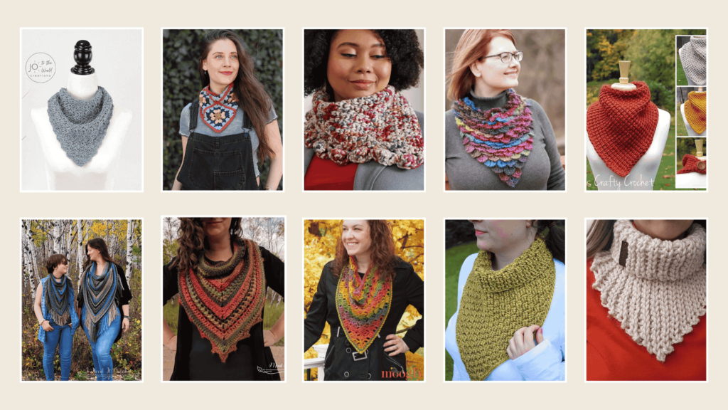 bandana cowl crochet patterns