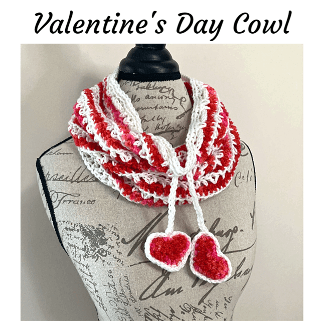 Cupid's Valentine Cowl