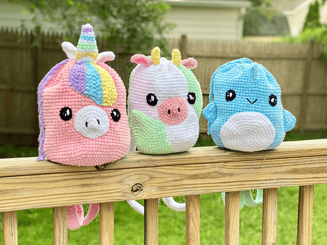 Softie Animal Backpacks