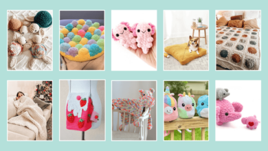 chenille yarn crochet patterns