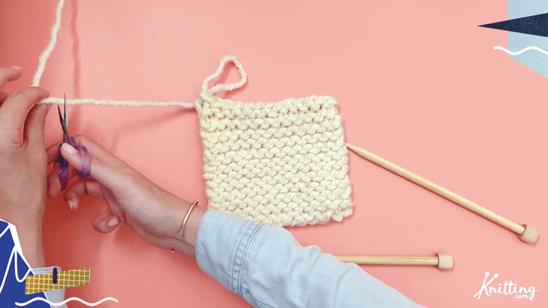 Repeat Steps 2 to 3

Keep repeating steps 2 and 3 until you have cast off ALL of the stitches on your needle. 

Cut the "working yarn" and pull it through the final loop to lock in the stitch.