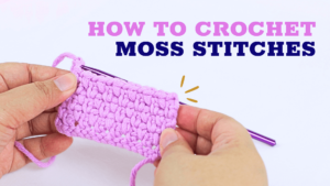 crochet moss stitch