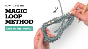 how to knit the magic loop