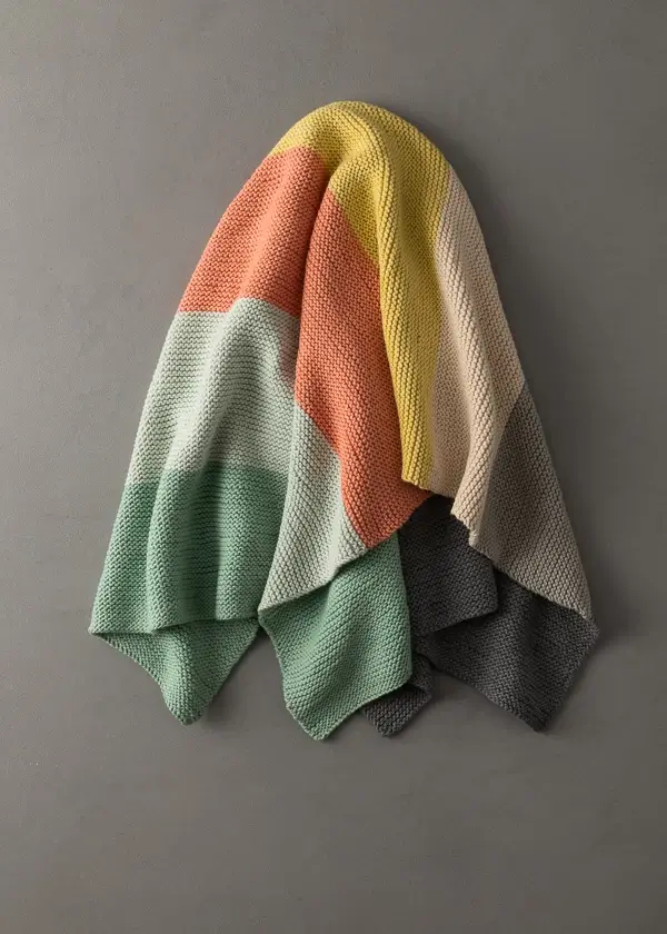 Super Easy Baby Blanket in Morning