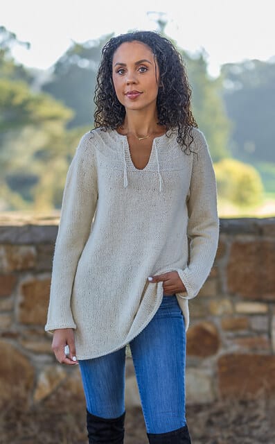 Raffia Pullover