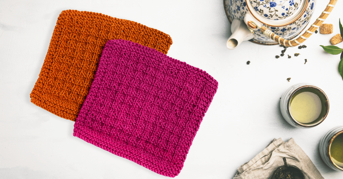 Stacked Rib Dishcloth