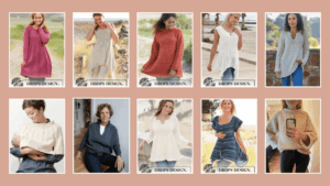 flowy and elegant maternity knitting patterns